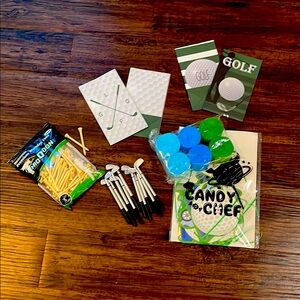 Set of Golf Theme Party Supplies -NWOT
